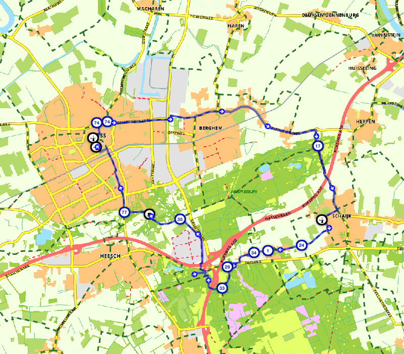 fietsroute