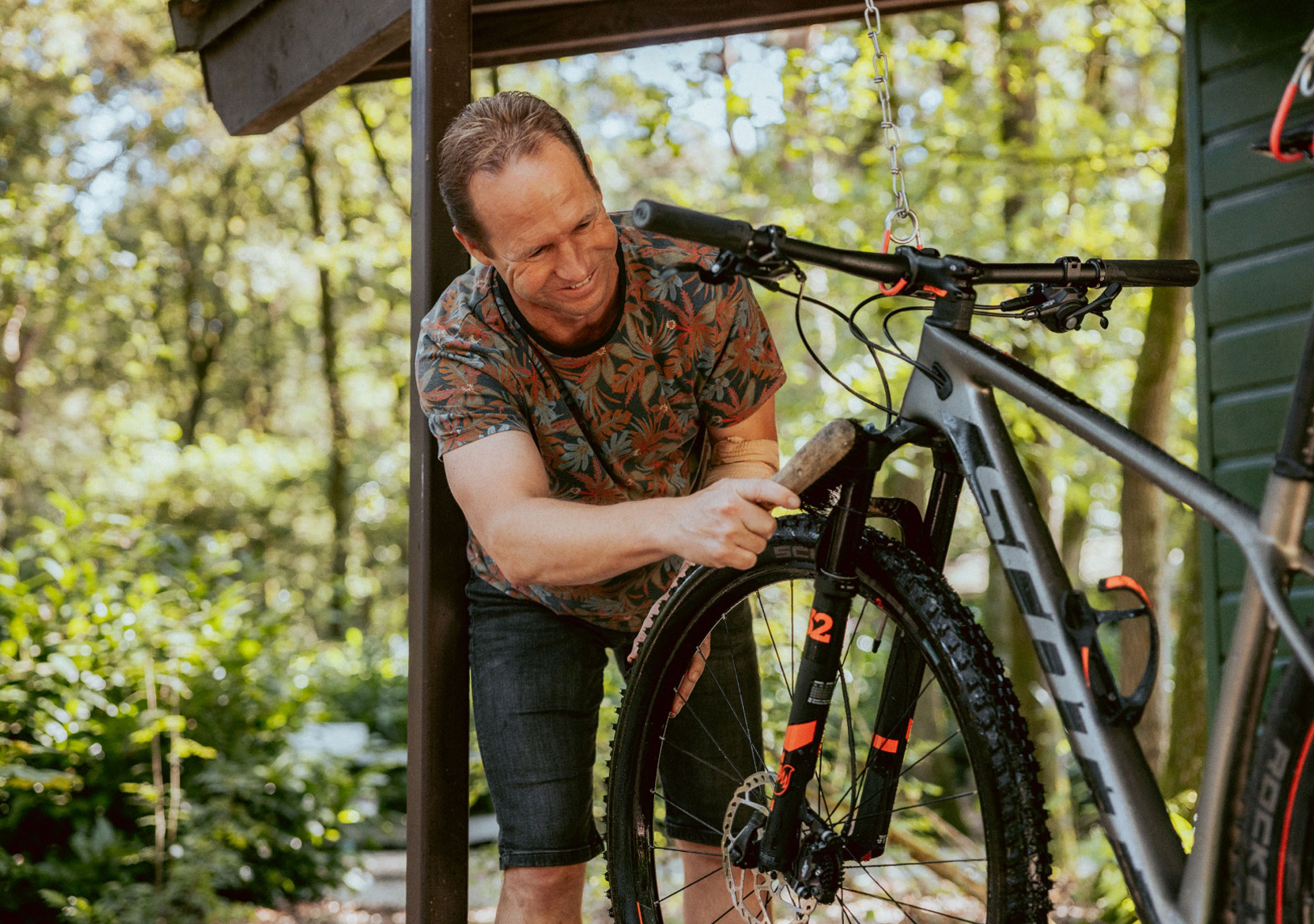 Mountainbiken rond Vakantiepark Zevenbergen
